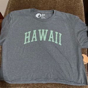 Tree Hugger Hawaii Cropped Shirt